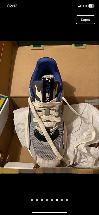 37 Beden puma spor ayakkabı