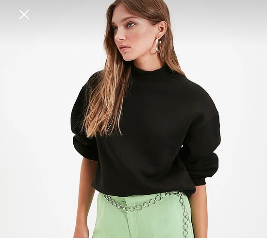 s Beden siyah sweatshirt