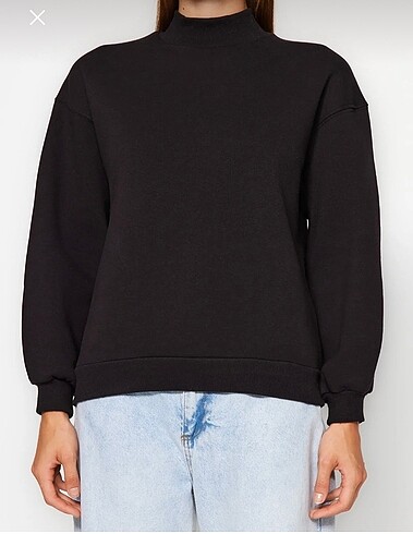 Trendyol & Milla siyah sweatshirt