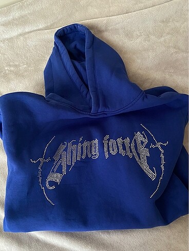 Diğer shiny force mavi sweatshirt