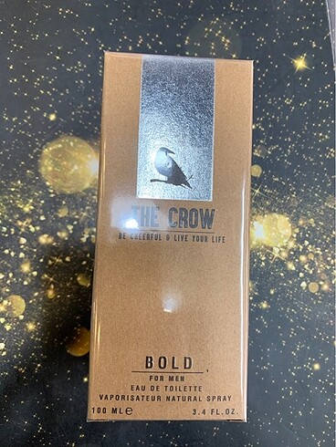 The crow bold 100ml edt erkek parfümü