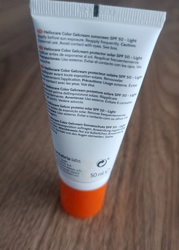 Heliocare Color SPF 50 Jel Krem Güneş Koruyucu - Görsel 2