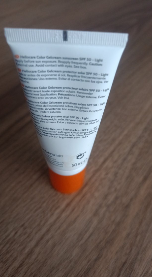 Heliocare Color SPF 50 Jel Krem Güneş Koruyucu - Görsel 4