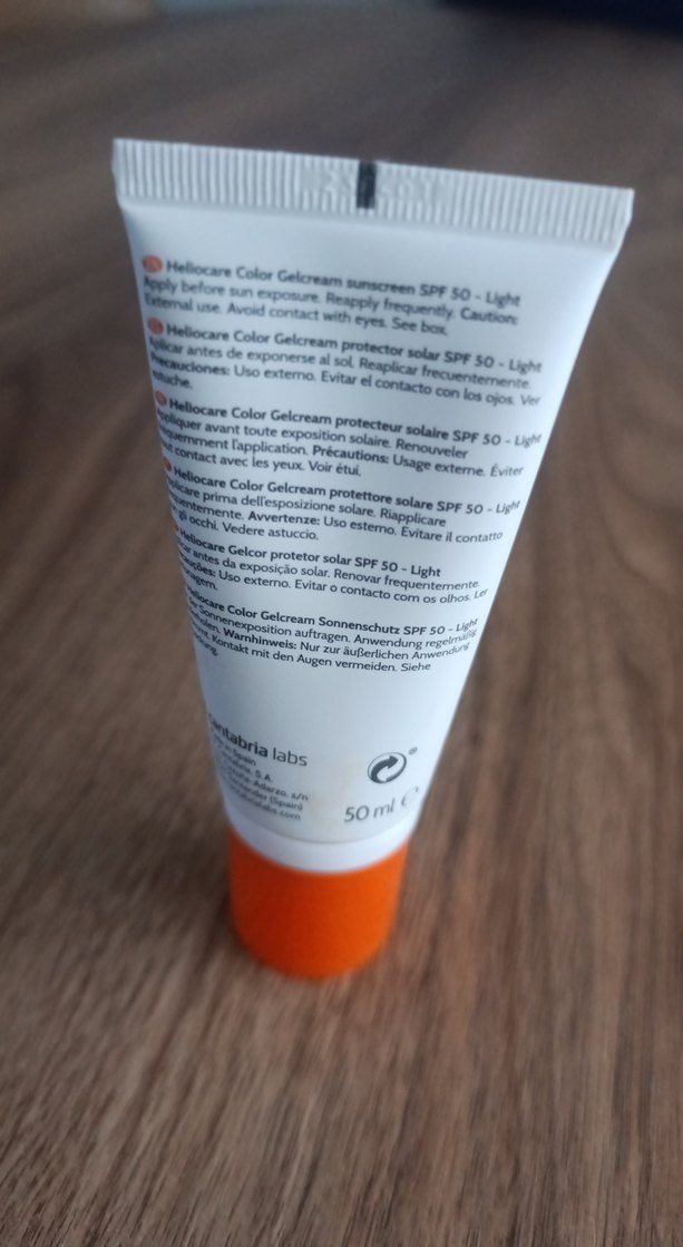Heliocare Color SPF 50 Jel Krem Güneş Koruyucu - Görsel 2