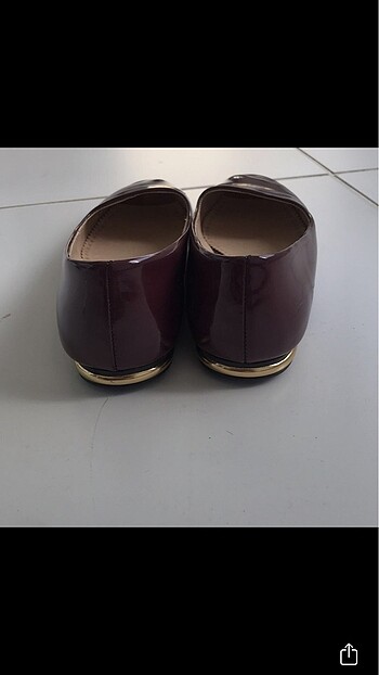 37 Beden 37 numara Bordo babet