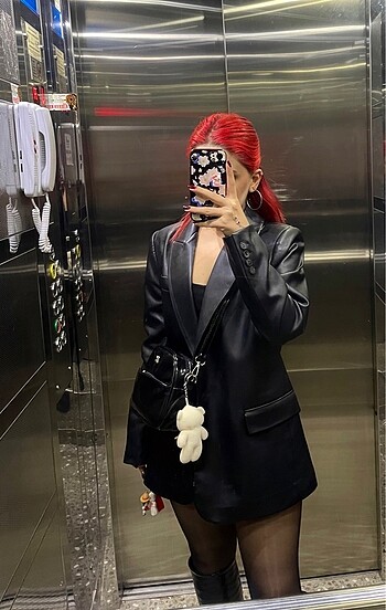 Deri blazer