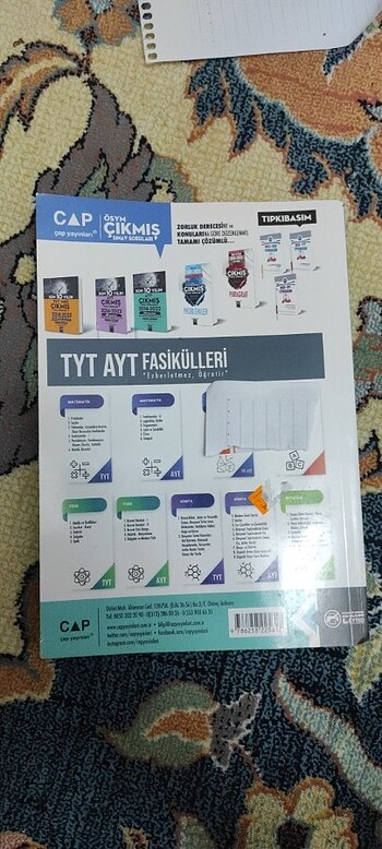  Çap yayınları 2014-2023 eşit agarlik çıkmiş sorular 