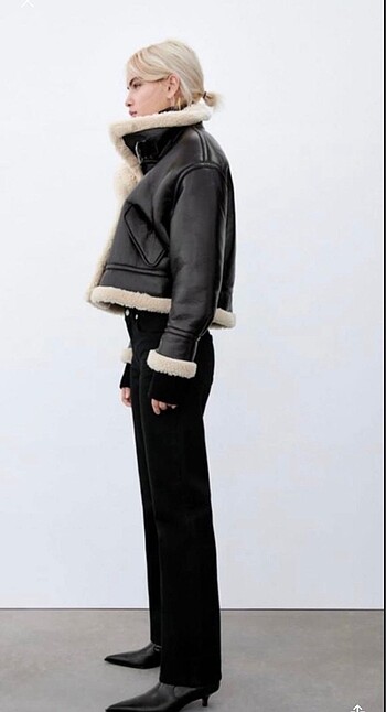 Zara Zara kürklü mont