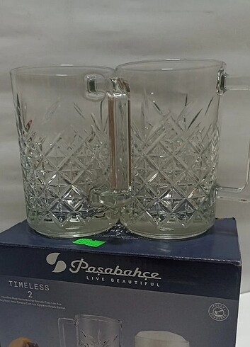 Paşabahçe timeless ikili 310cc kupa 