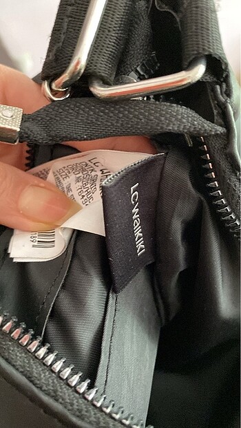  Beden Siyah LCW çanta minik cüzdanı çıkarılabilir