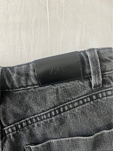 xs Beden gri Renk Zara Jean Şort