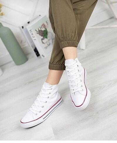Converse Converse Beyaz Unisex Keten Ayakkabı