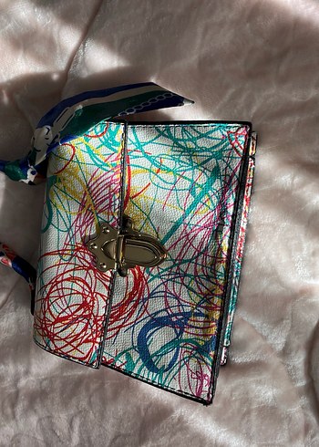 Renkli Bağlamalı Kadın Çanta - Görsel 5