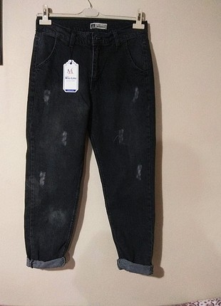 Mom Jean kot pantolon