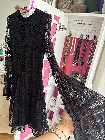 Siyah abiye elbise - Görsel 3