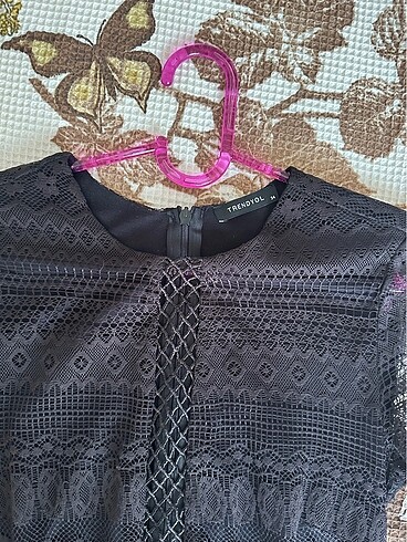 Siyah abiye elbise - Görsel 6