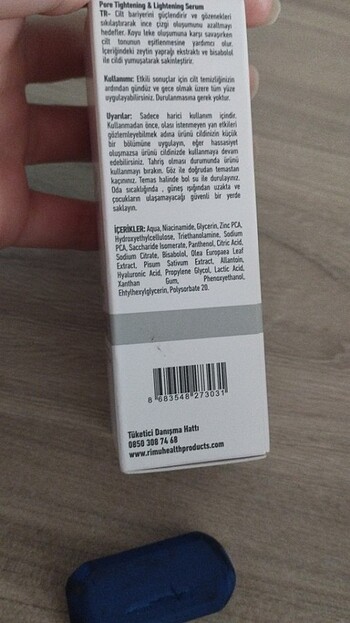  Beden RİMU NİACİNAMİDE SERUM