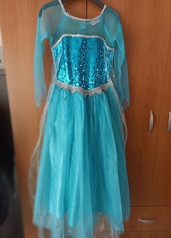Elsa kostüm 7 yaş 
