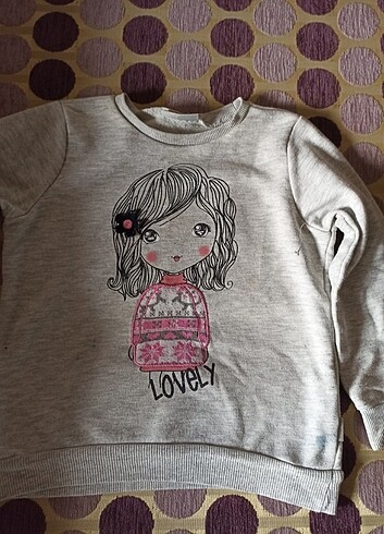 LC Waikiki LCWaikiki ikili kız çocuk sweatshirt