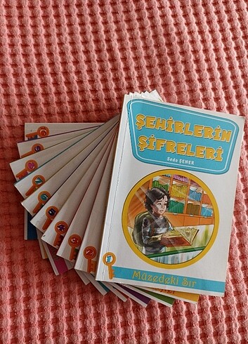 5 Renk yayın evi şehirlerin şifreleri kitap seti 4. Sınıf okuma 