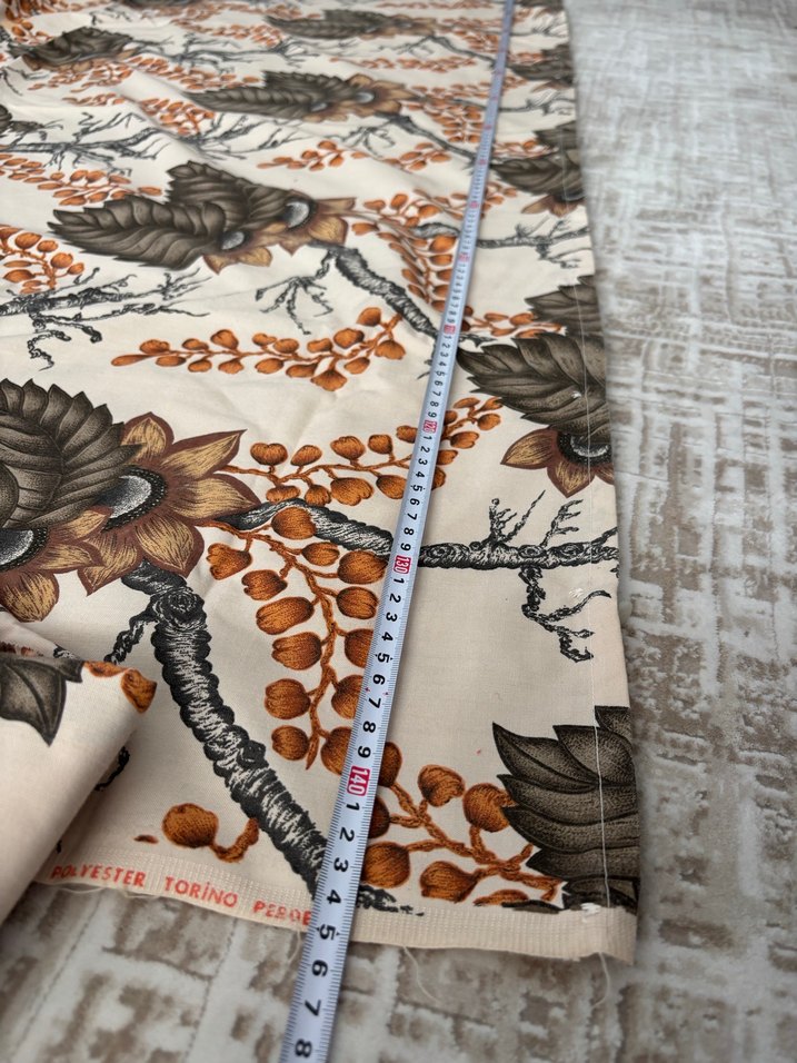 nostaljik antika perde en145 boy255 2 adet kornişli - Görsel 4