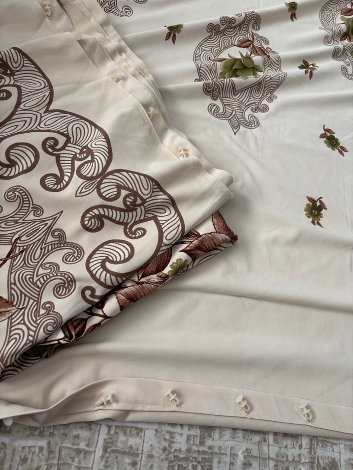 nostaljik antika perde 2 adet en215 boy255 - Görsel 2