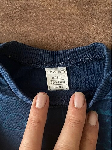 6-9 Ay Beden LCW uzun kollu tişört