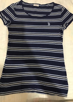 U.S Polo Assn. Laciver Çizgili harika bir tsort