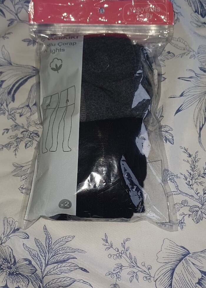 Kız çocuk külotlu çorapları  - Görsel 5