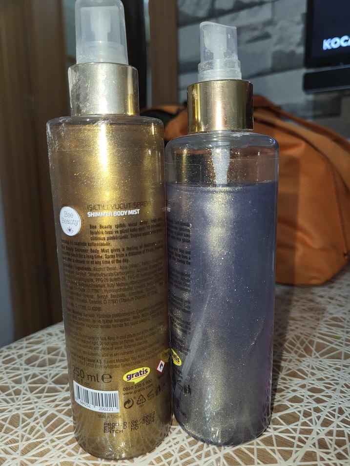 Bee Beauty Işıltılı Vücut Spreyi 250 ml - Görsel 2