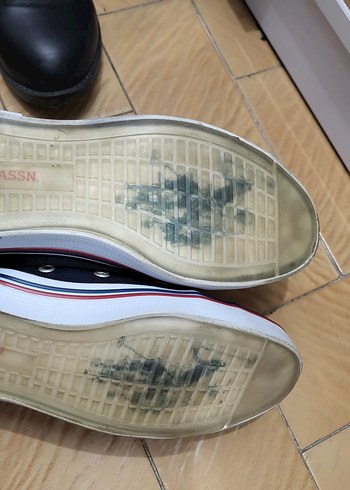 U.s polo Renkli Baskılı Mavi Kadın Spor Ayakkabı - Görsel 5