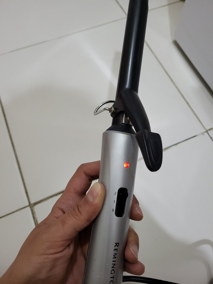 Gri Remington Saç Bukle Maşası - Görsel 2