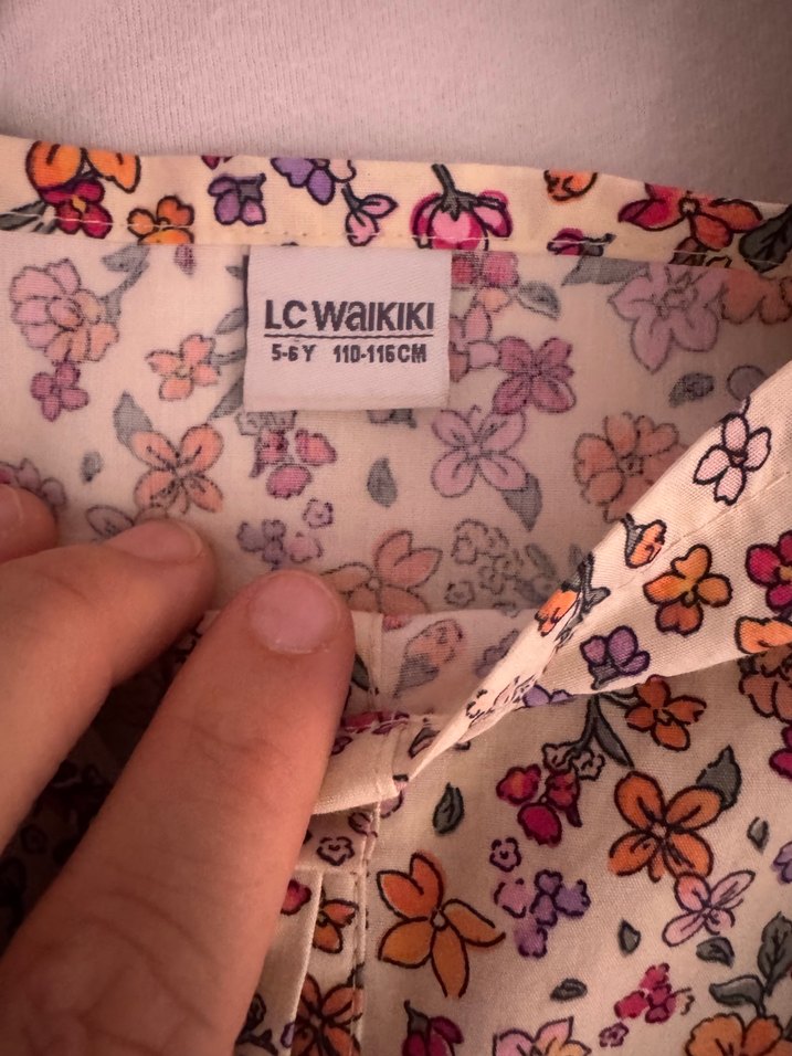 Çiçek Desenli Bohem Midi Elbise - Görsel 4