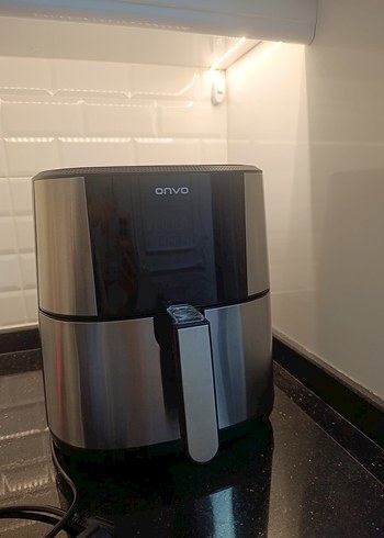 Onvo Gri Hava Fritözü 8 litre airfry - Görsel 9