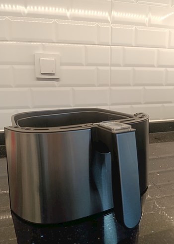 Onvo Gri Hava Fritözü 8 litre airfry - Görsel 5