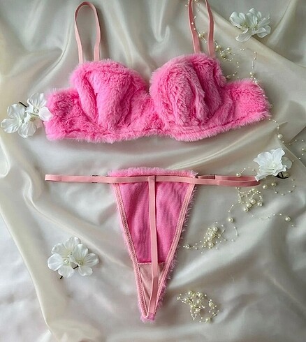 diğer Beden Puffy peluş model takım