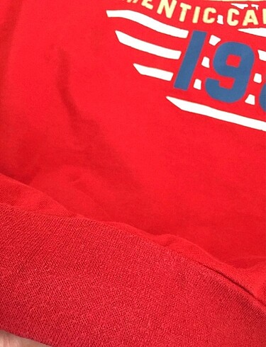 xl Beden kırmızı Renk Sweatshirt