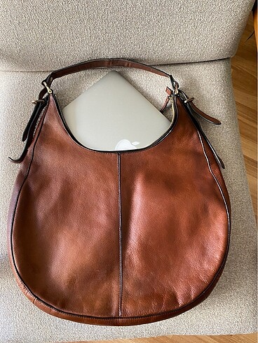 Marks & Spencer M&S vintage hobo deri çanta