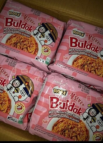 Samyang Buldak Kore Rameni Rose