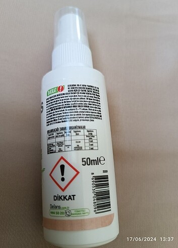 Diğer Defans Protect Sinek Koruyucu Sprey 50 ml