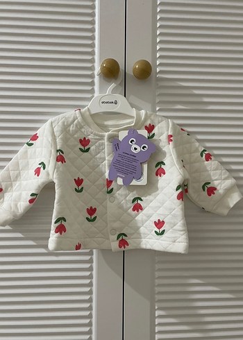HelloBaby Hello Baby Desenli Kapitone Bebek Ceketi