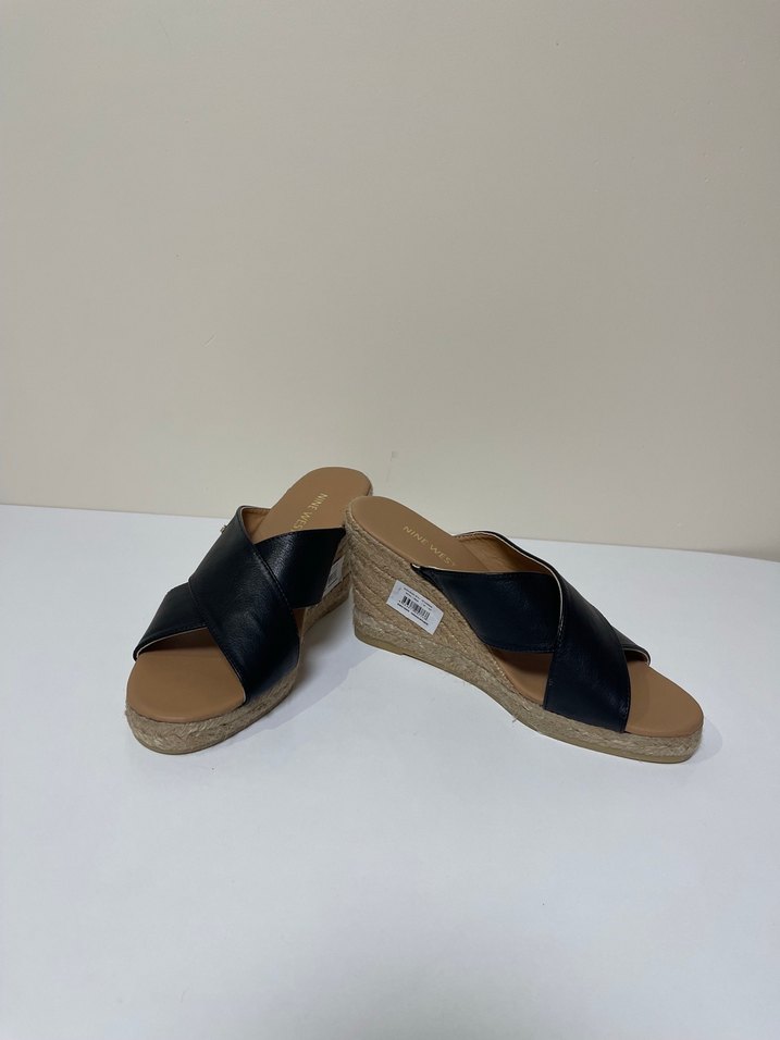 Nine West Siyah Dolgu Topuklu Terlik - Görsel 4