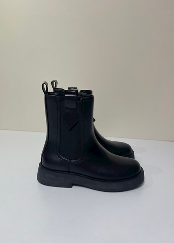 36 Beden siyah Renk Lumberjack Siyah Kadın Bot
