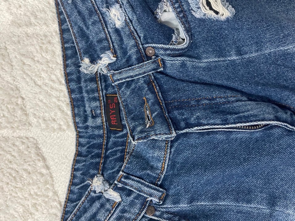 Kadın Mavi Denim Normal Kesim Jean - Görsel 2