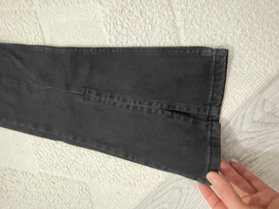 Siyah Esnek Kadın Kot Pantolon - Görsel 2