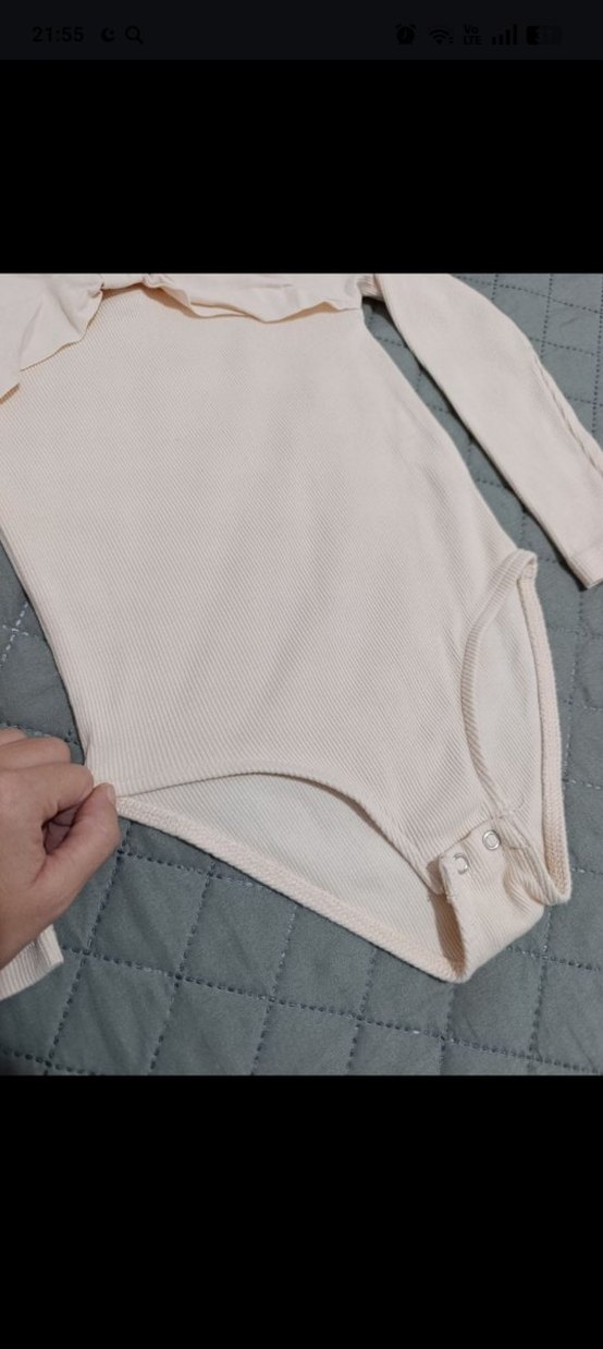 3-4 yaş kız zara badi ve lcw kot etek - Görsel 4