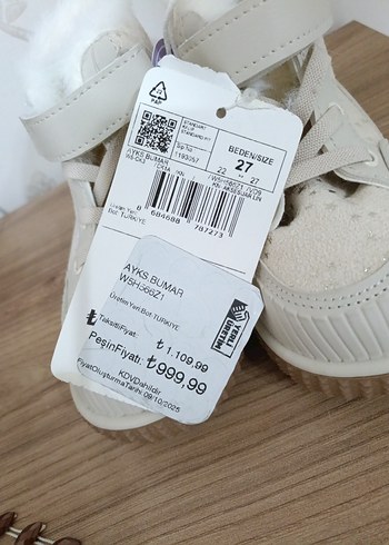 Kız Çocuk Sıfır bot - Görsel 2