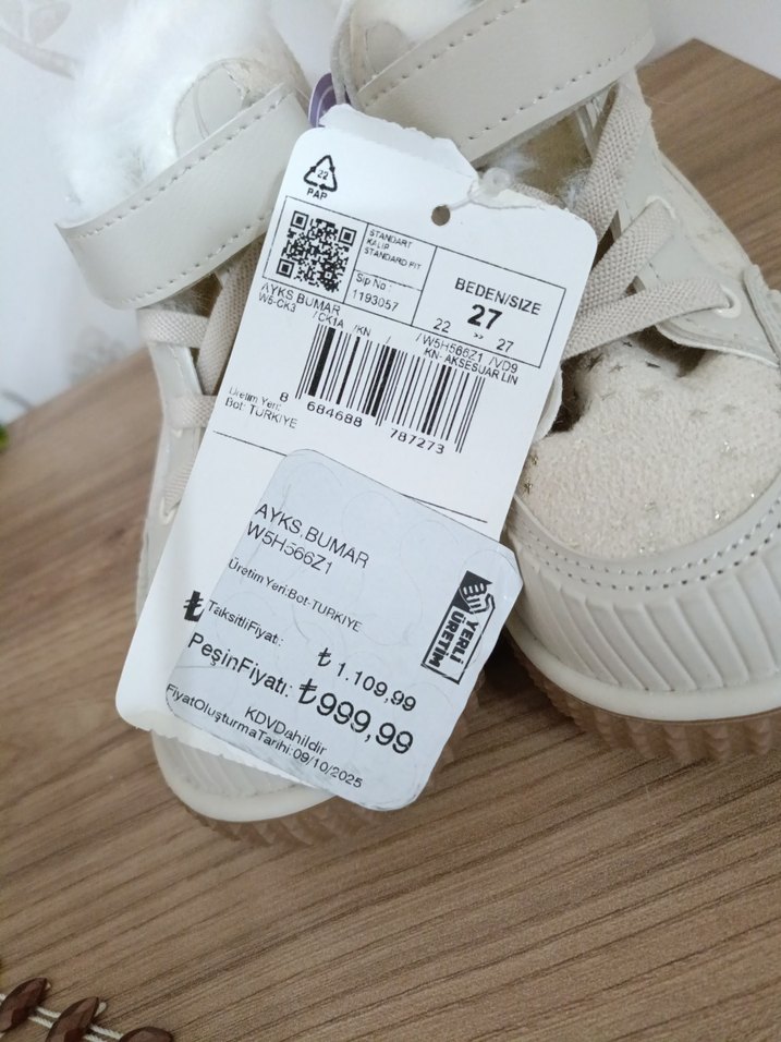 Kız Çocuk Sıfır bot - Görsel 2