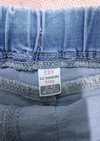 Düğmeli Mavi Denim Kız Etek - Görsel 2