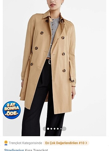 Stradivarius trençkot